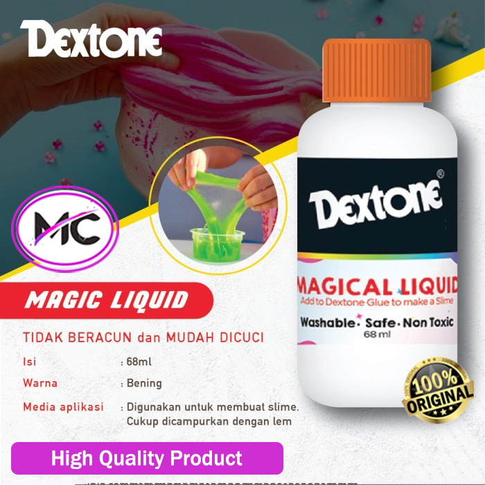 Slime Activator Dextone Liquid Pengental Lem Cairan Pengawet Slime Act Slimedong