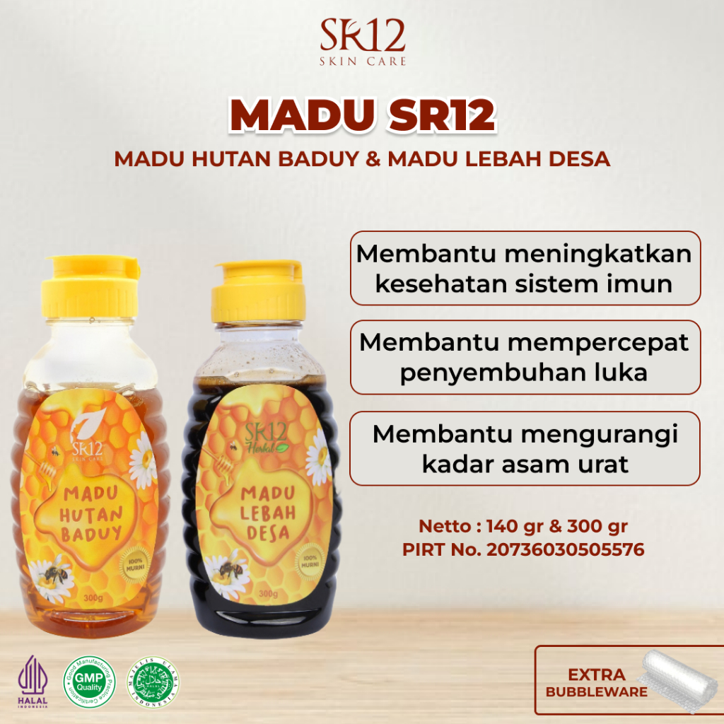 

MADU LEBAH DESA SR12 ASLI BERBPOM..!!! MADU HUTAN BADUY / MADU HUTAN AKASIA / MENINGKATKAN IMUNITAS & DAYA TAHAN TUBUH