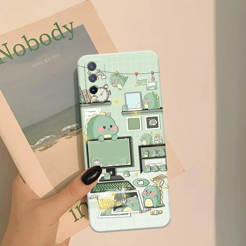 Case Hp Vivo Y20 - Y20S - Y12S  - Casing Vivo Y20 - Y20S - Y12S  - Latopiacase - Fashion Case DINO -