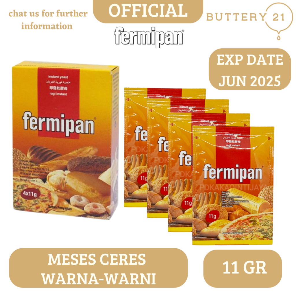 

FERMIPAN SACHET 11 GR / RAGI KERING INSTAN