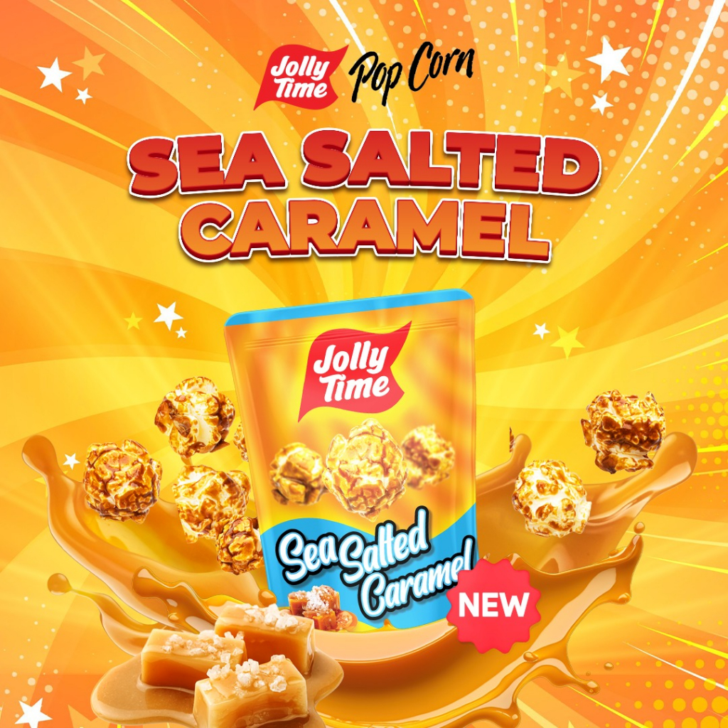 

Jolly Time Popcorn - Sea Salted Caramel -Live