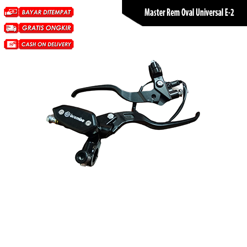 Master Rem / Rumah Rem Tabung Oval E-2 14MM Kiri Kanan 1Set Merk Brembo, Domino, Kakra Universal Unt