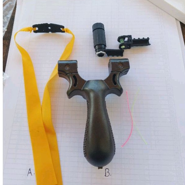 Ketapel Berburu dengan laser