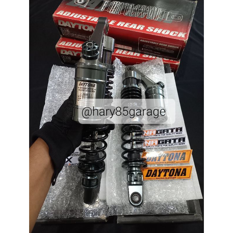 SHOCKBREAKER DAYTONA TANK BLACK 340MM ORIGINAL SKOK SHOCK