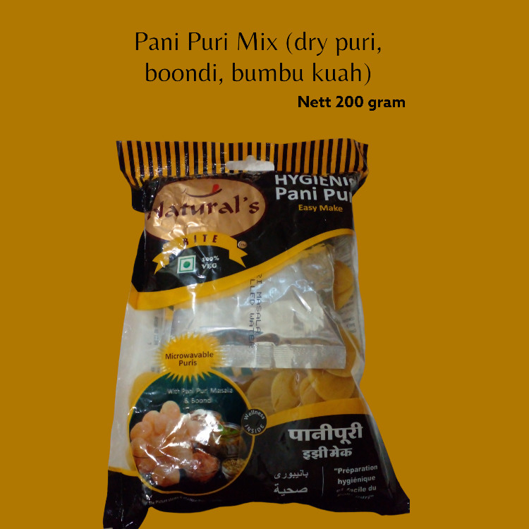 

Pani Puri Mix Lengkap