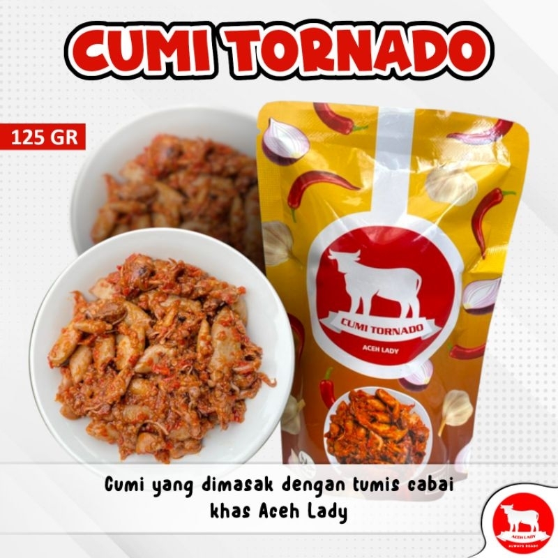 

Cumi Tornado - Rasa Balado / Baby Cumi Balado / COD / Kirim Seluruh Indonesia / Rempah Lady / Lauk Siap Saji / 125 gr