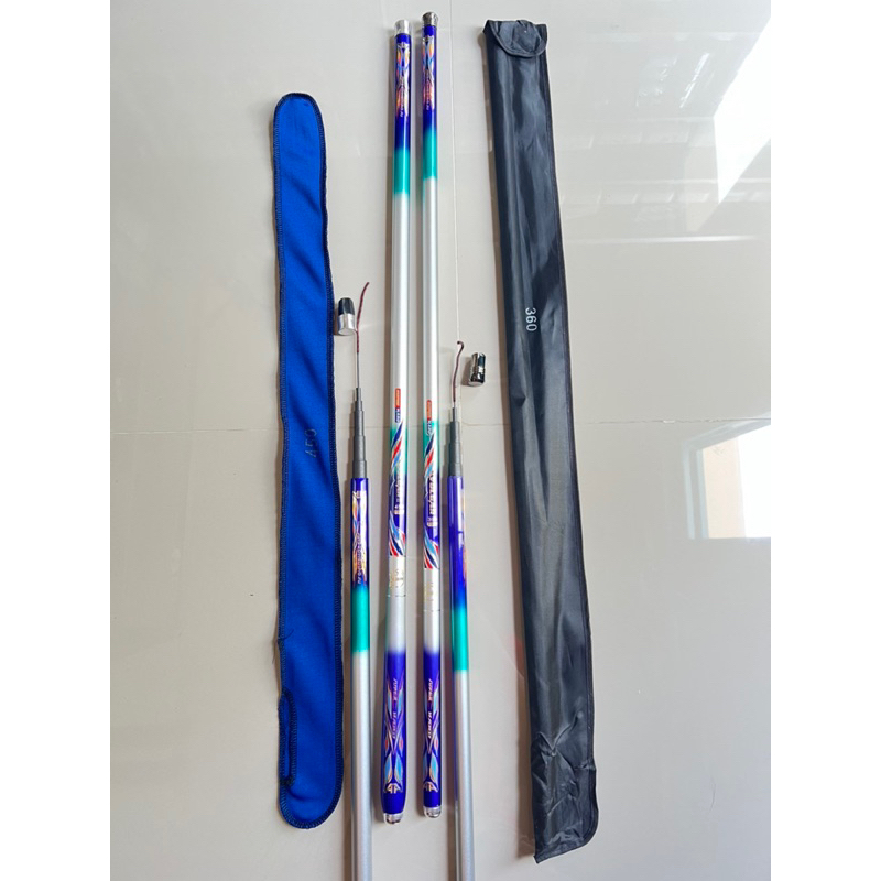 Joran Tegek Daihan Vulgar II 450 540 Cm Carbon Kaku Ringan