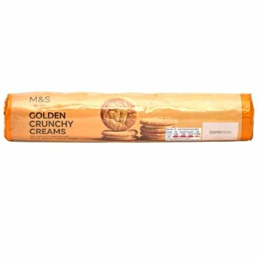 

MARKS & SPENCER Golden Crunchy Creams 230g