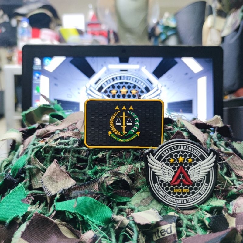 Patch Rubber Logo Karet Kejaksaan