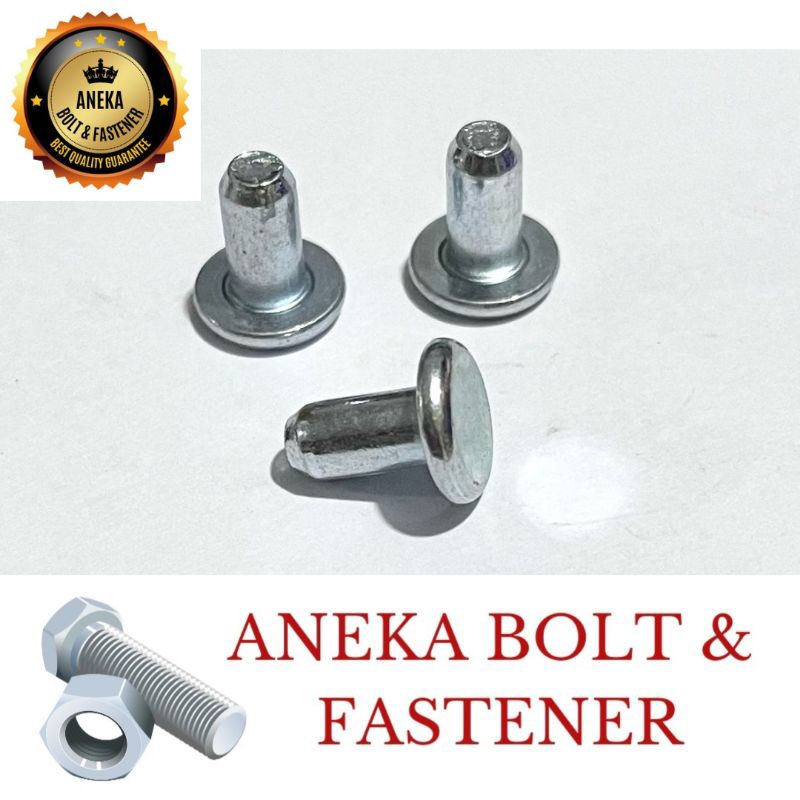 [PAKET ISI 10 PCS] Paku Rivet Keling Helm Universal