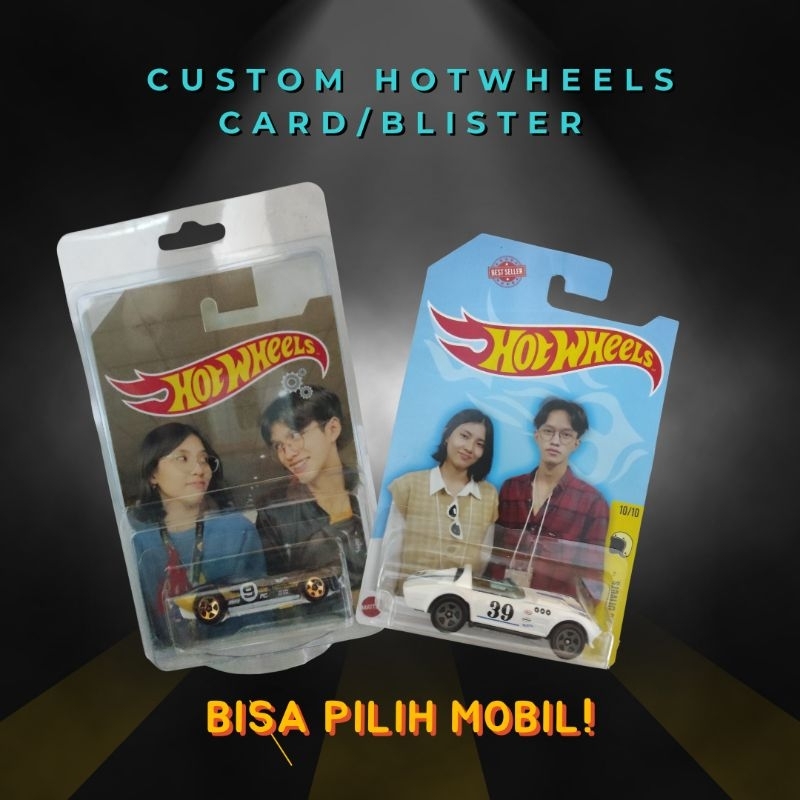 Custom Card Hotwheels Photo / Blister