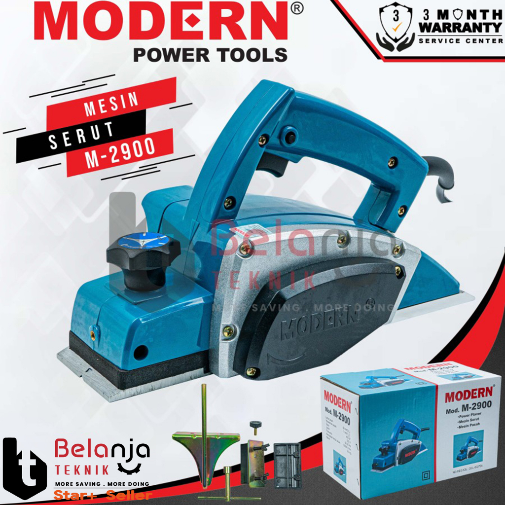 Modern Mesin Serut Kayu M 2900 580 Watt Mesin Ketam Kayu M2900