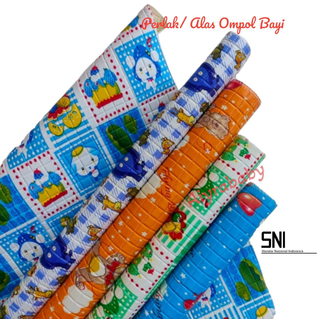 Perlak Bayi Waterproof Jumbo Alas Tidur Ompol Baby Karet Anti Bocor