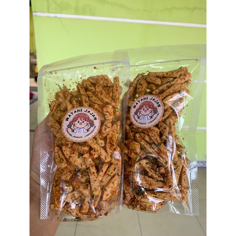 

Wayahe Basreng Seblak Pedas Daun Jeruk