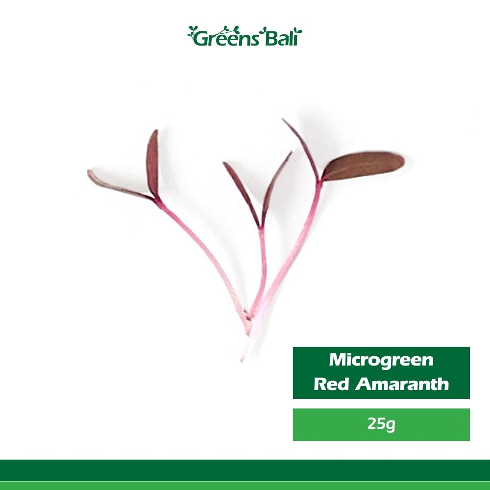 

Greens Bali Red Amaranth Microgreens 25g