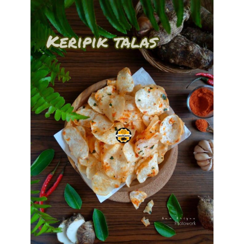 

keripik Talas Pedas Manis