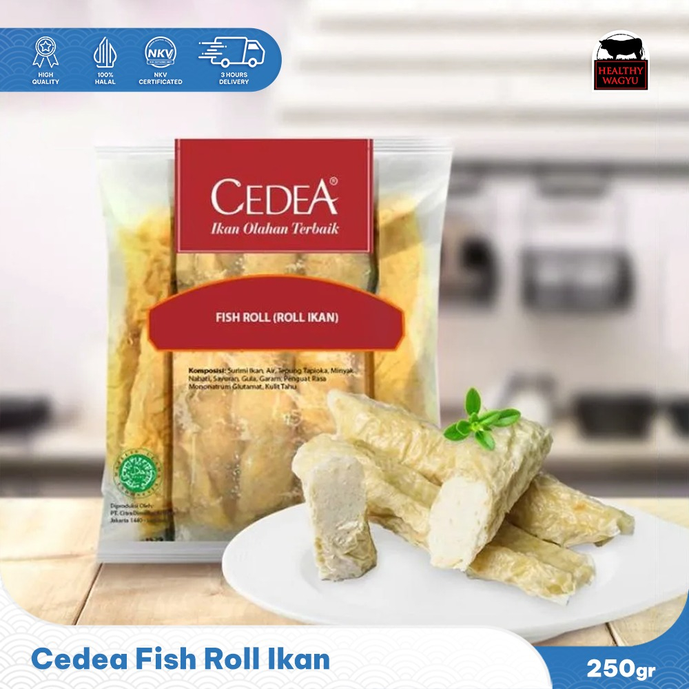 

Cedea Fish Roll Ikan Gulung Kekkian 250gr Healthy Wagyu