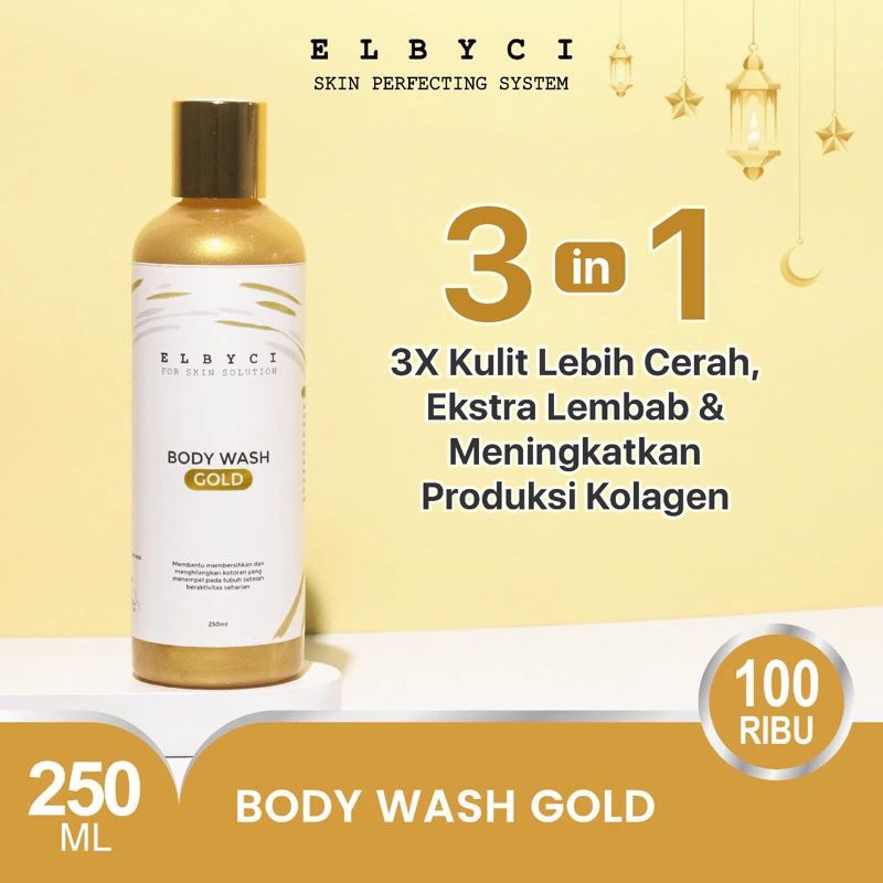 WASH BODY GOLD ELBYCI/WASH MOISTURIZING BODY