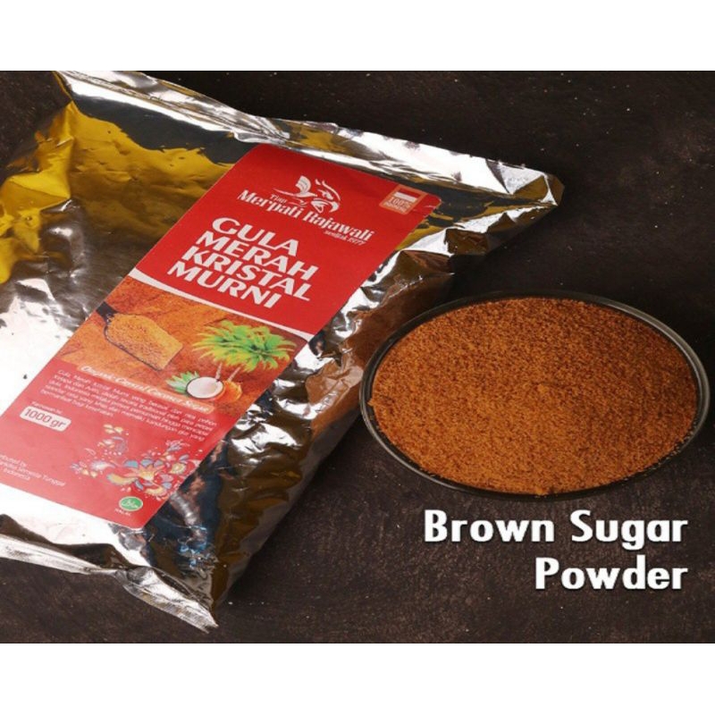 

Bubuk Gula Aren Organik 1kg - Brown Sugar Kristal murni-gudang-bubuk