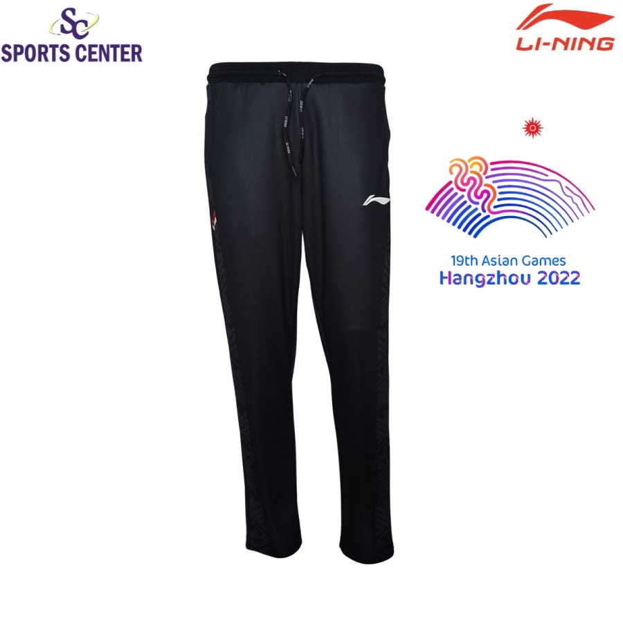 Trackpant Lining Tim Indonesia 19th Asian Games AATT051-1 Black