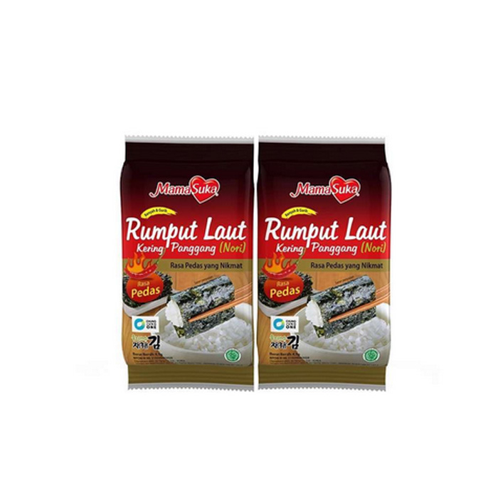 

Mamasuka Rumput Laut Spicy 2x4.5gr