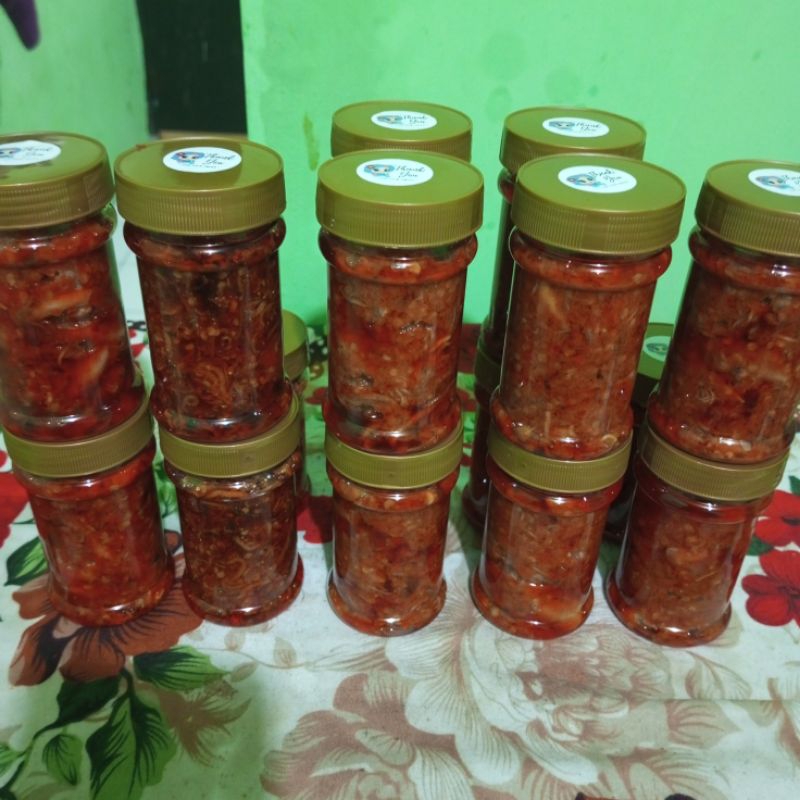 

Sambal cumi asin teri medan