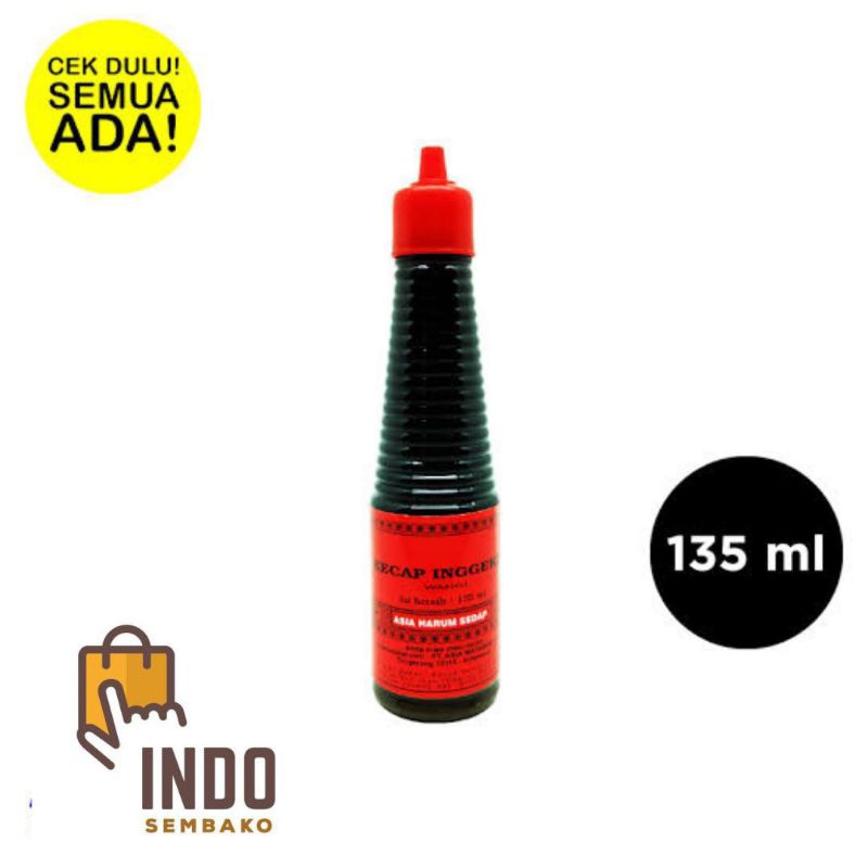 

Kecap inggris harum sedap 135ml / Kecap inggris botol meja