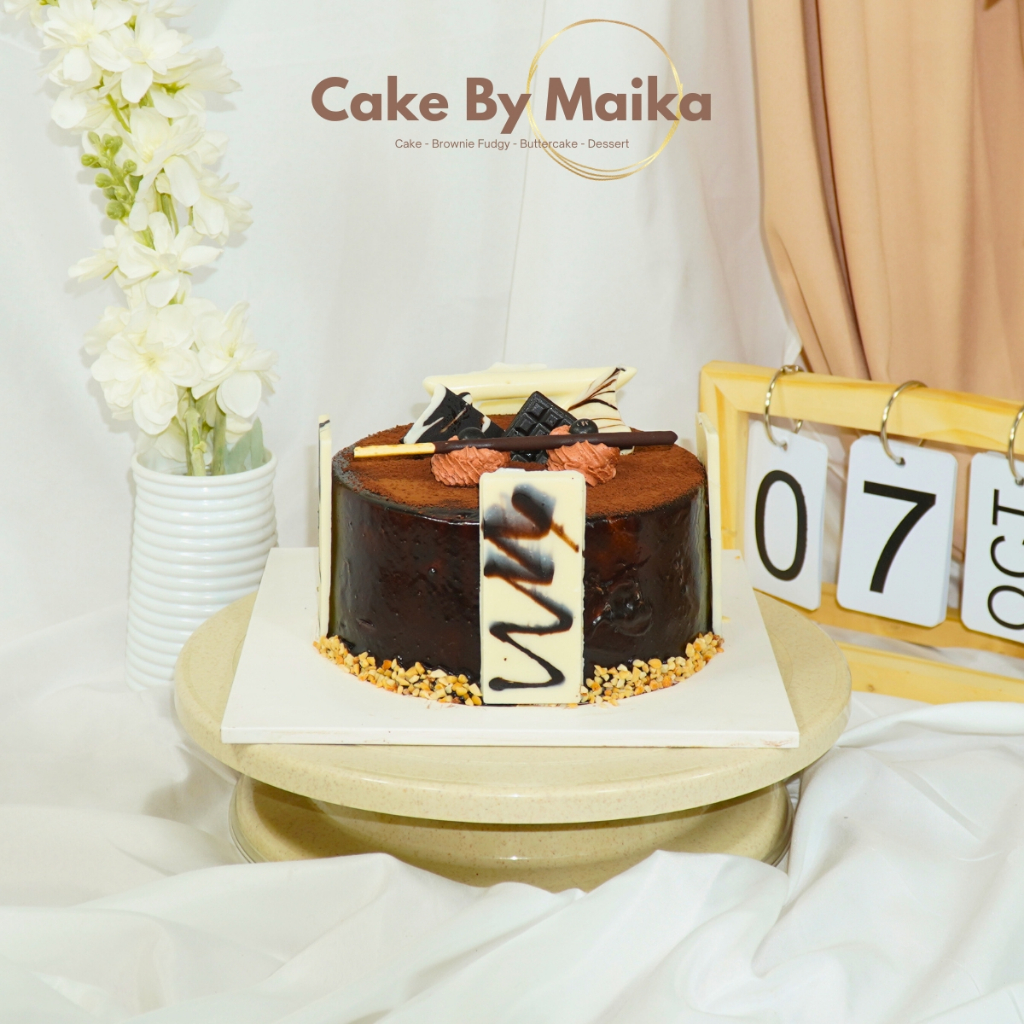 

CAKE BY MAIKA - KUE ULANG TAHUN - BIRTHDAY CAKE - TRIPLE CHOCOLATE