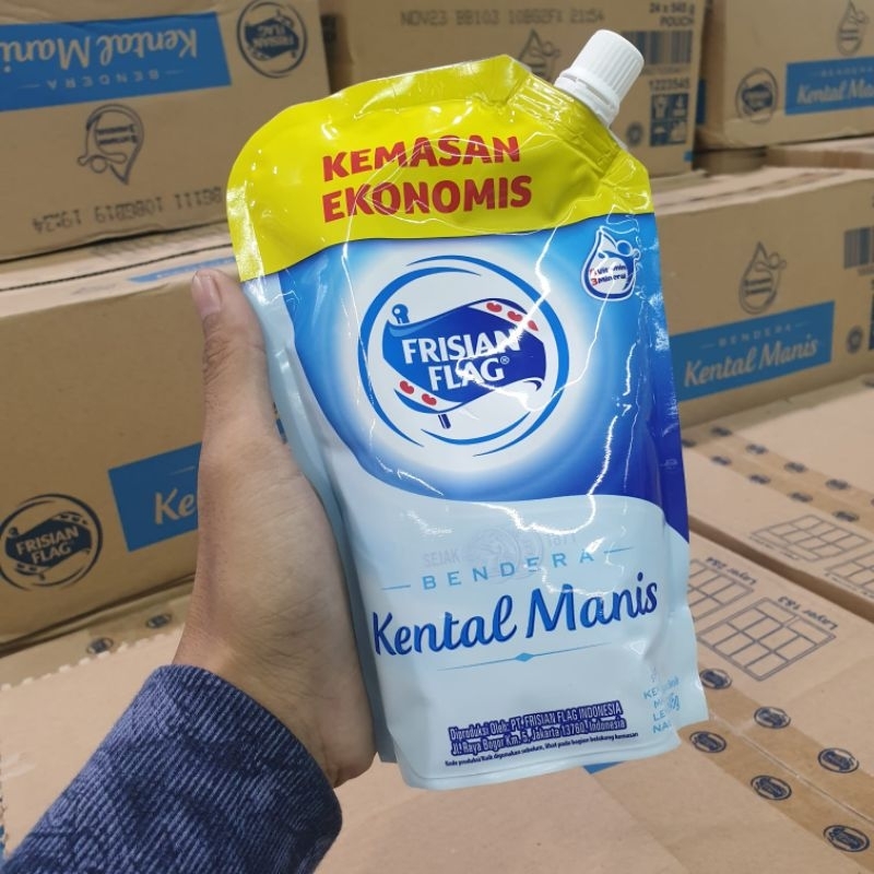 

Susu Bendera Murah/Frisian Flag Kental manis 545gr