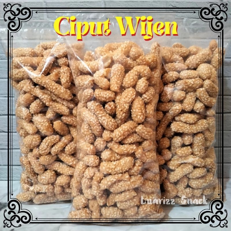 

250 gr Kue Ciput / Keciput Wijen Kiloan Renyah