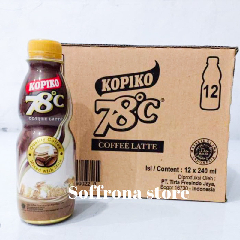 KOPIKO 78 COFFEE LATTE 1 dus isi 12