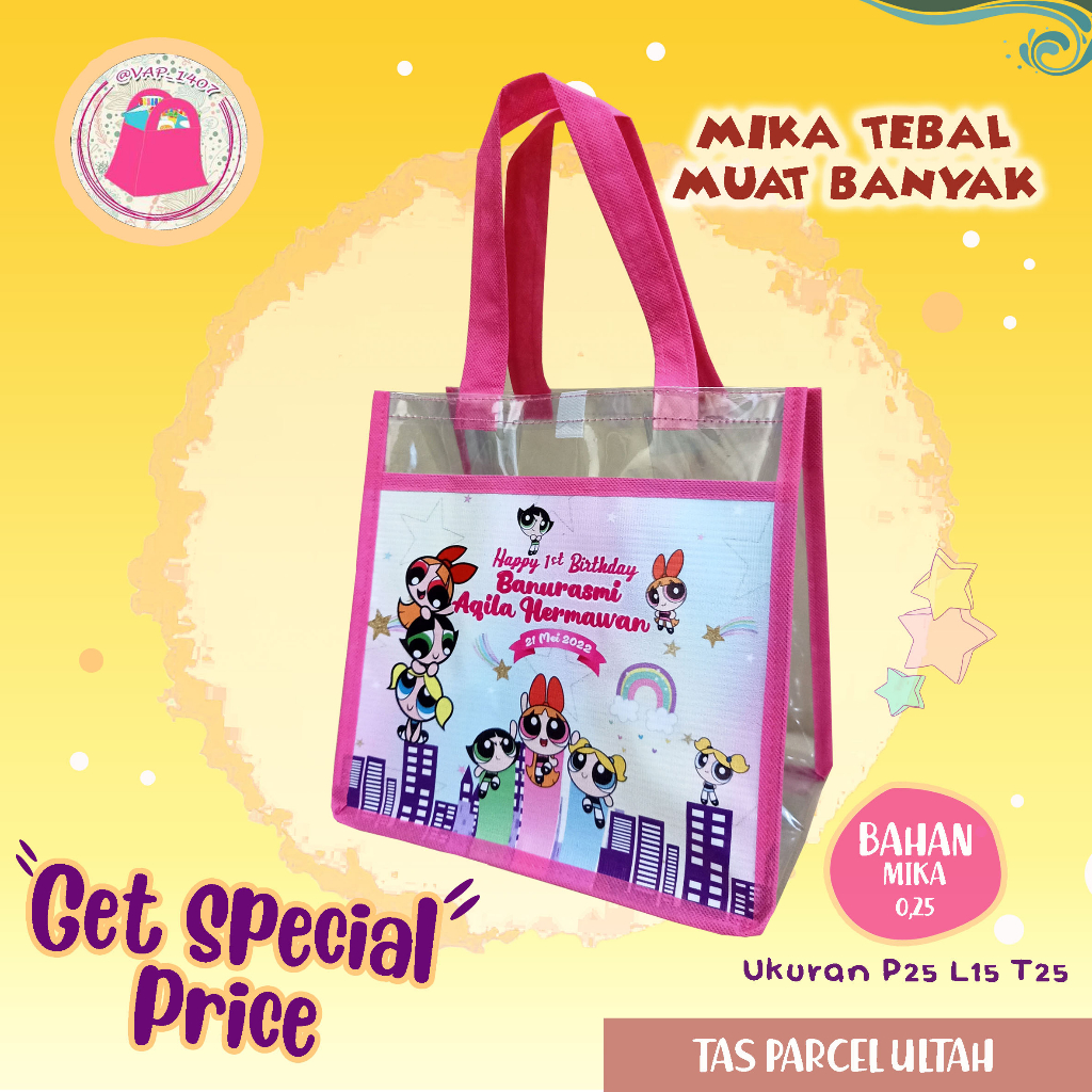 

Tas Mika Custom Power Puff Girl