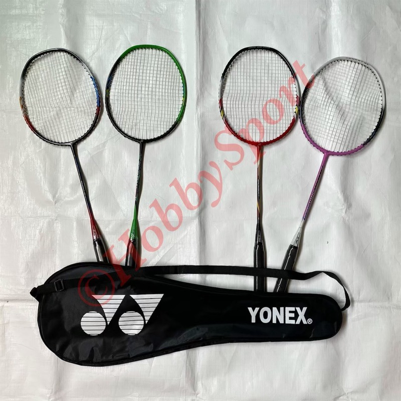 New Raket Badminton Psg-A1 Sepasang Racket Bulutangkis Reket Bulu Tangkis