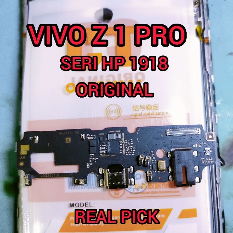 Konektor Cas Papan Konektor Cas Mic Vivo Z 1 Pro 1819 Original
