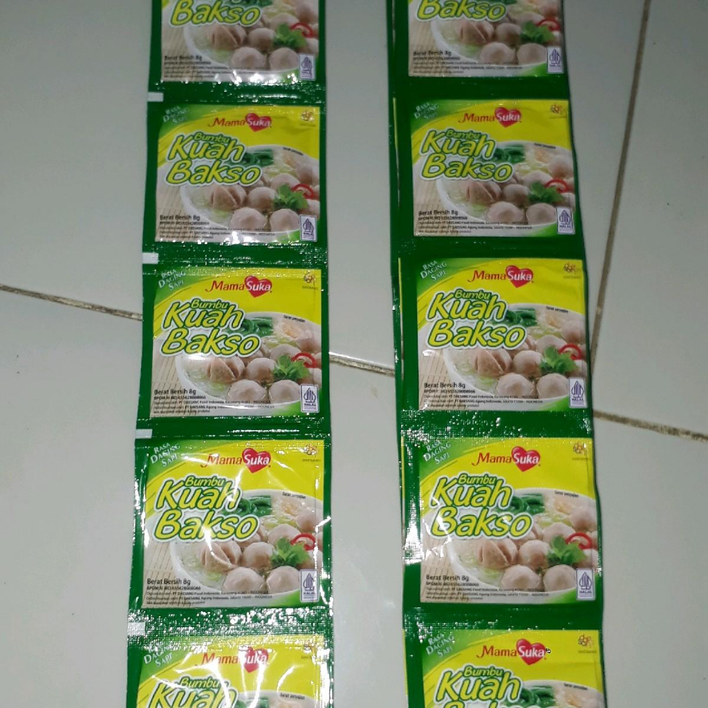 

Bumbu Lengkap Kuah Bakso 8gr Mamasuka
