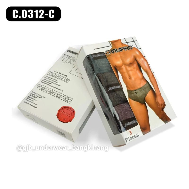 CD CHAMPIRO ART 0312/CELANA DALAM PRIA DEWASA  S-XL
