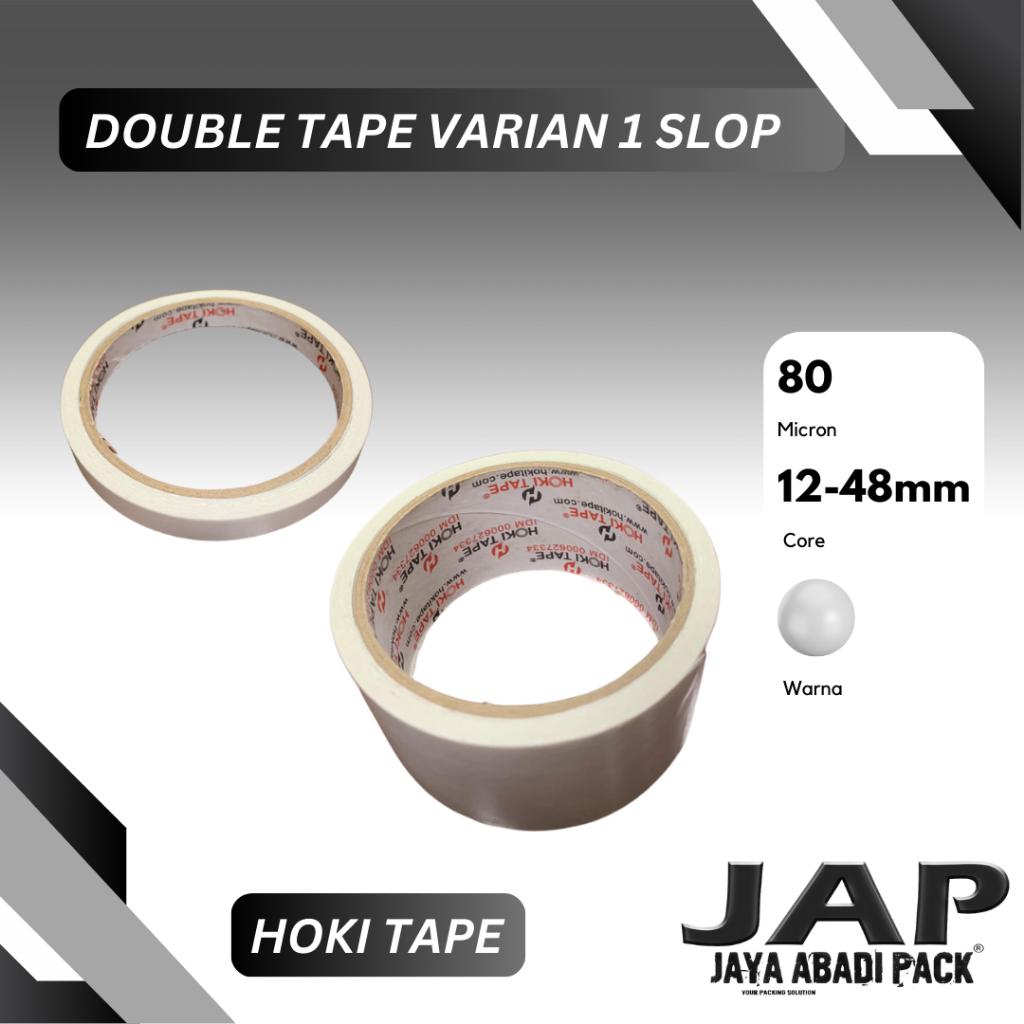 

PAKET MURAH 1 SLOP DOUBLE TAPE ( 6 PCS / 6 ROLL )