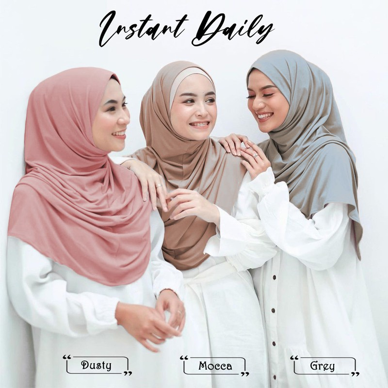 JILBAB INSTAN DAISY BERGO MALAY Jibab Jilbap Hijab Hijap Kerudung Krudung Pesta Mewah Bergo Instan I