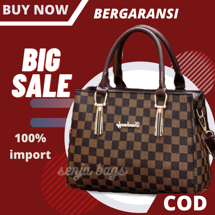 Sn600056 Tas Ibu Buat Kondangan Kerja Wanita Murah Elegan Selempang Batam Branded Import Terbaru