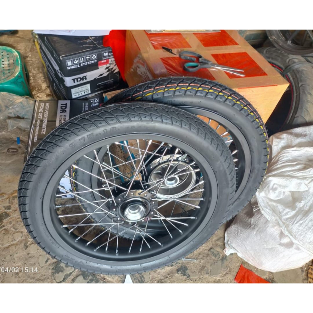 Velg Jari Jari Yamaha Rx king 18x160/185 Plus Ban