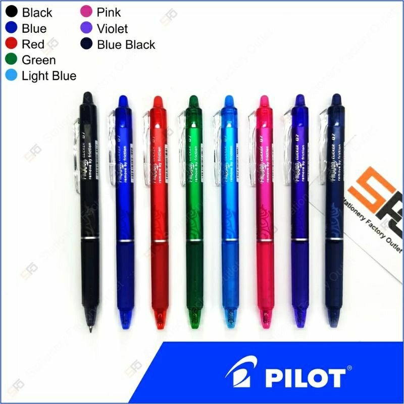 

pen pilot frixion cricker // pulpen bisa di hapus