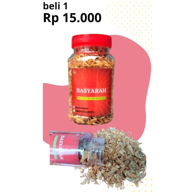 

bawang goreng premium 125gram tanpa campuran tepung