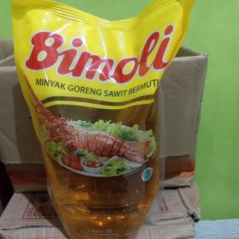 

minyak goreng Bimoli refil 2 L