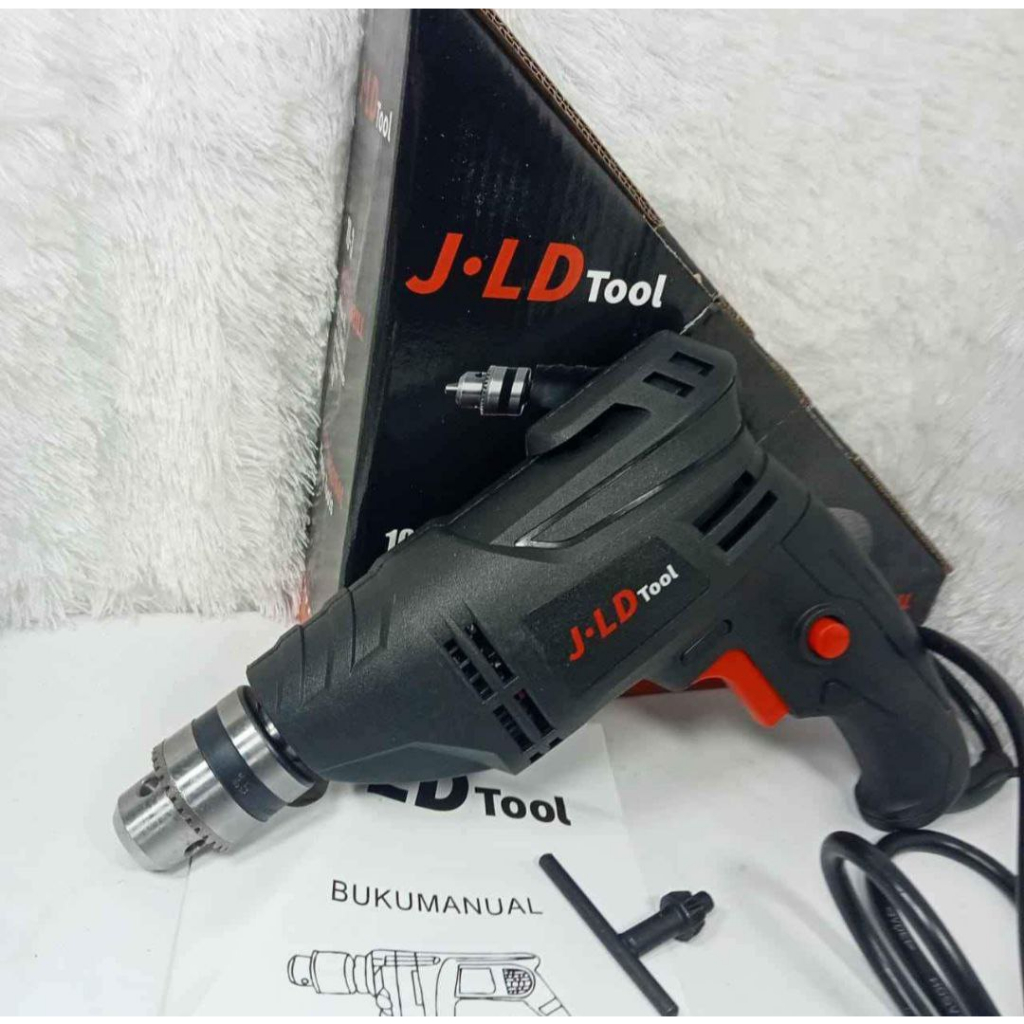 BOR 10mm HUJIA 2110 JLD 10-3  UNTUK BESI KAYU TEMBOK BOR KUAT BOR MURAH