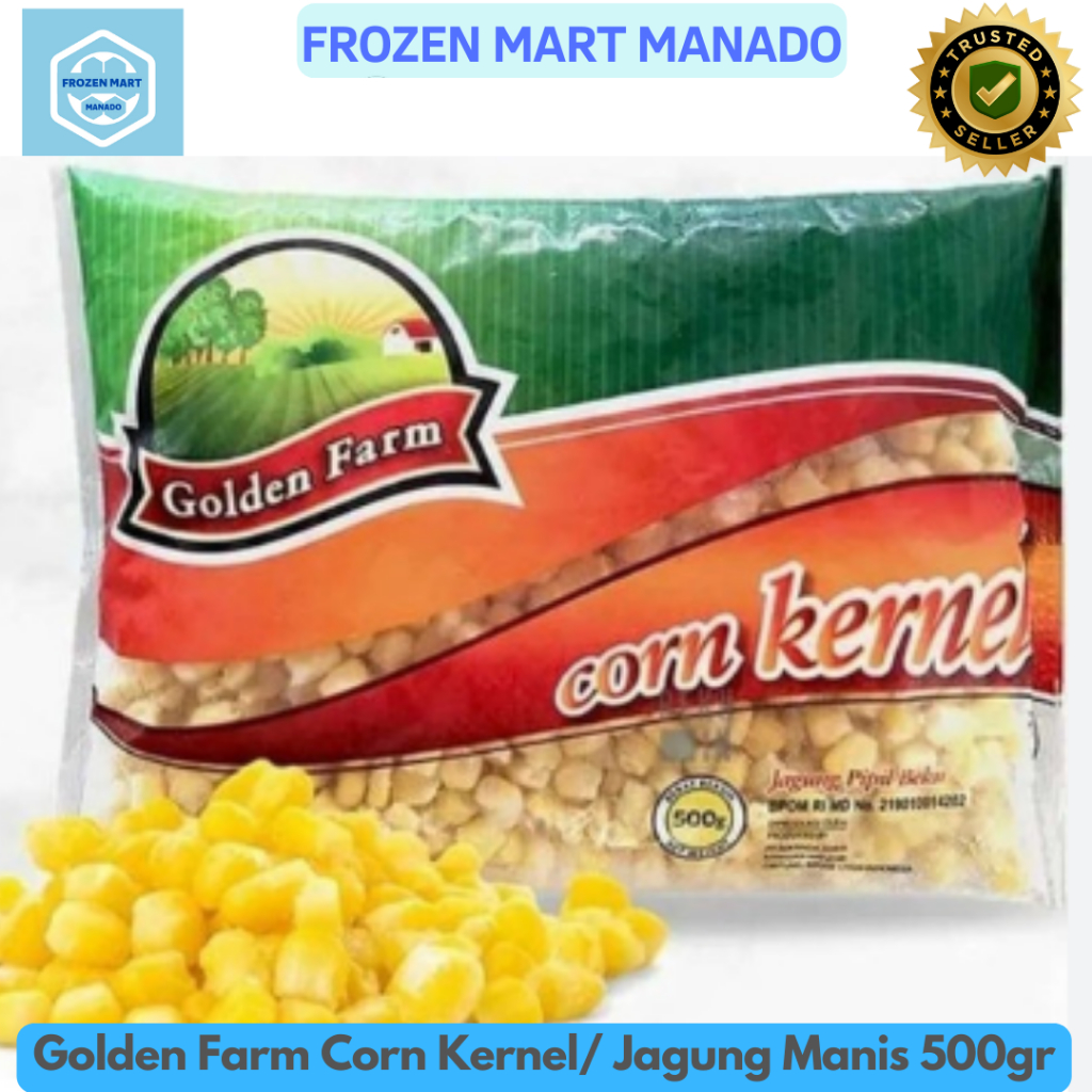 

Golden Farm Corn Kernel Jagung Manis 500gr - Frozen Mart Manado (Frozen Food Manado)