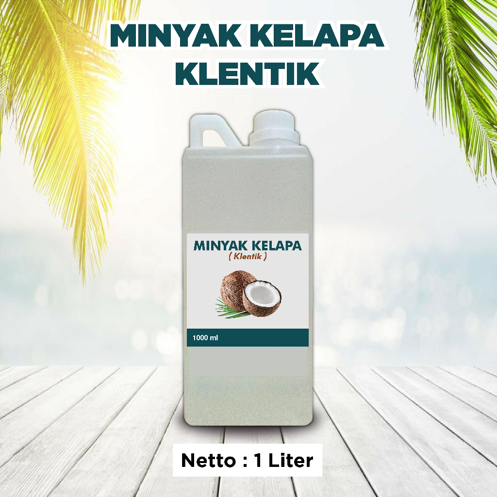 

Minyak Klentik Kletik Kelentik Kelapa Murni Coconut Oil 1000 ml