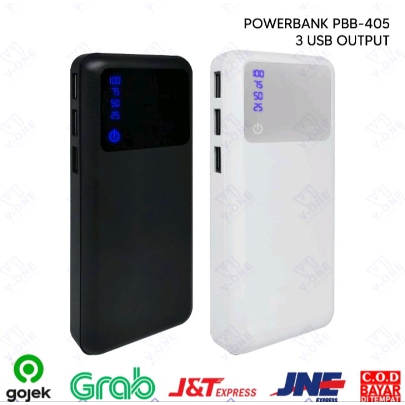 PB POWERBANK POWER BANK SAMSUNG MURAH KAPASITAS 20000 mAh PBB 405