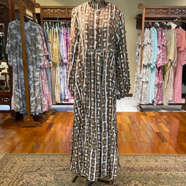 Nadira Kaftan Dress   Jilbab Gamis Maxi Kaftan Abaya By Dian Pelangi ( ORIGINAL ) Limited Edition 