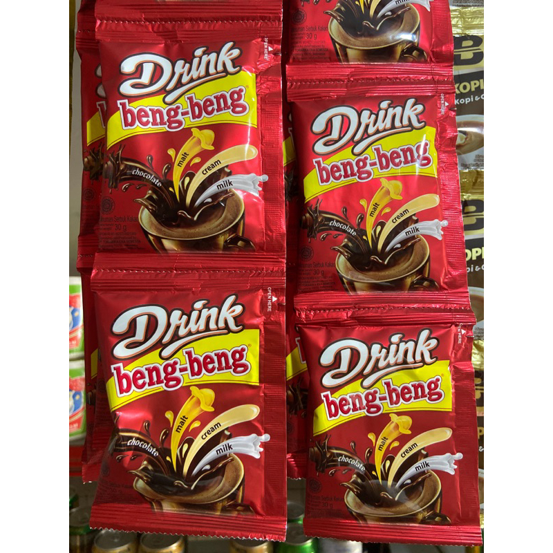 

GROSIR SEMBAKO - Minuman Coklat Drink Beng-beng Renceng isi 10