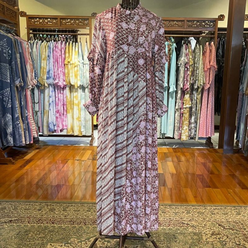 Sahila Dress Viscos by Dian Pelangi LIMITED EDITION Busana Muslim Baju Maxi Gamis Abaya Kaftan Gaun 
